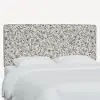 480TRPCAVBLKCRMLCB Rifle Paper Co Elly Aviary Cream & Black Twin Headboard