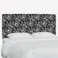 481FRPCCNBLCRMLCB Rifle Paper Co Elly Canopy Black & Cream Full Headboard