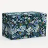 4325STRPCGRPRBLULCB Rifle Paper Co. Willie Garden Party Blue Storage Bench