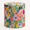 90-2RPCGRPRTLCB Rifle Paper Co. Billie Garden Party Pink Round Ottoman