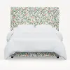 970BEDRPCPRBLSCRMLCB Rifle Paper Co Hawthorne Primrose Blush & Cream Twin Wingback Bed