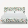 1670FCBEDRPCPRBLSCRMLCB Rifle Paper Co Elly Primrose Blush & Cream Twin Platform Bed