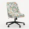 84-9RPCPRBLSCRMLCB Rifle Paper Co. Oxford Primrose Blush Office Chair