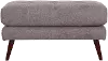 Liverpool Gray Ottoman