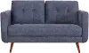 Liverpool Denim Blue Loveseat