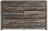 Sunset Park Rustic Brown Dresser