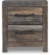 Sunset Park Rustic Brown Nightstand
