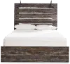 Sunset Park Rustic Brown Queen Bed