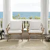 CO7372NA-CR Juniper 2 Piece Outdoor Wicker Arm Chair Set