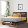 15473 Holland Natural Walnut Full/Queen Platform Bed with Headboard