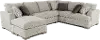Villanova Oatmeal Taupe 2 Piece Sectional