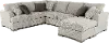 Villanova Oatmeal Taupe 2 Piece Sectional