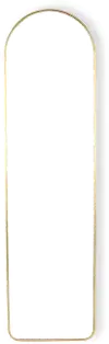 59 Inch Gold Mirror