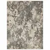 IE311-131 Whimsey 5 x 8 Osier Abstract Gray Area Rug