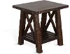Vivian Raisin Brown End Table