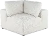 Preston Pearl White Modular Corner Piece