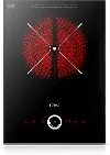 FOTILE 12” Radiant Electric Cooktop in Black Schott Ceramic Glass