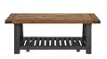 Bolton Black and Natural Coffee Table