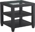 Cordero Black End Table