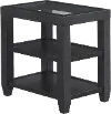 Cordero Black Chairside Table
