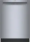 SHE3AEM5N Bosch 100 Series Front Control Dishwasher - Stainless Steel