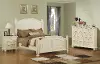 Clearance Cape Cod Eggshell White 3 Piece King Bedroom Set