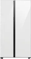 RS28CB760012 Samsung Bespoke 28 cu ft Side-By-Side Refrigerator - White Glass