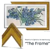 Frame My TV 43 Samsung The Frame Deco Frame - Antique Gold