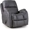 Zena Bolero Graphite Swivel Glider Recliner