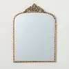22 Inch Oblong Gold-Trim Mirror