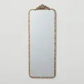 33 Slim Vintage Gold Edge Mirror