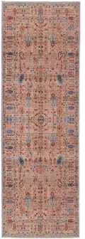 Rawlins 2 x 8 Beige Multicolor Antique Washable Runner Rug