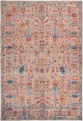 Rawlins 2 x 3 Beige Multicolor Antique Washable Area Rug