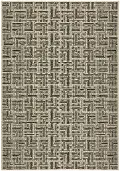 BB10CH5X8-BALI/RUG Bali 5 x 8 Geometric Charcoal Outdoor Patio Rug