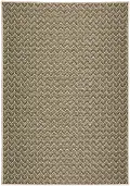 BB1GY8X10-BALI/RUG Bali 8 x 10 Herringbone Gray Outdoor Patio Rug