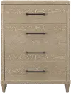 Portside Light Oak Chest of Drawers