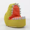 Jurrassic Green Dino Kids Bean Bag Chair