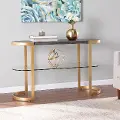CM1104303 Otsento Gold & Ebony Console Table