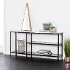 CM1658 Holly & Martin Corman Faux Marble Narrow Console Table
