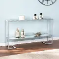 CM3659 Horten Silver Narrow Console Table