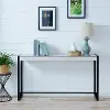 CM9915 Holly & Martin Macen Distressed White Console Table