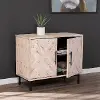HZ1077505 Eslanton Farmhouse Light Wood Cabinet