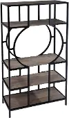HZ1119038 Tyberton 5-Tier Bookcase