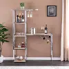 HZ1217512 Northdom Serving Table with Bar Storage