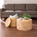 OC1086404 Satalia Round Hyacinth Storage Tables – Set of 2