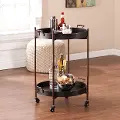 OC2087 Alfred Two-Tier Round Butler Table