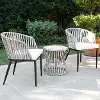 OD10861 Melilani Wicker Outdoor Seating Set – 3pc Set