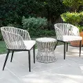OD10861 Melilani Wicker Outdoor Seating Set – 3pc Set