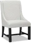 Macon White Upholstered Dining Chair