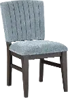 Macy Blue Upholstered Side Chair